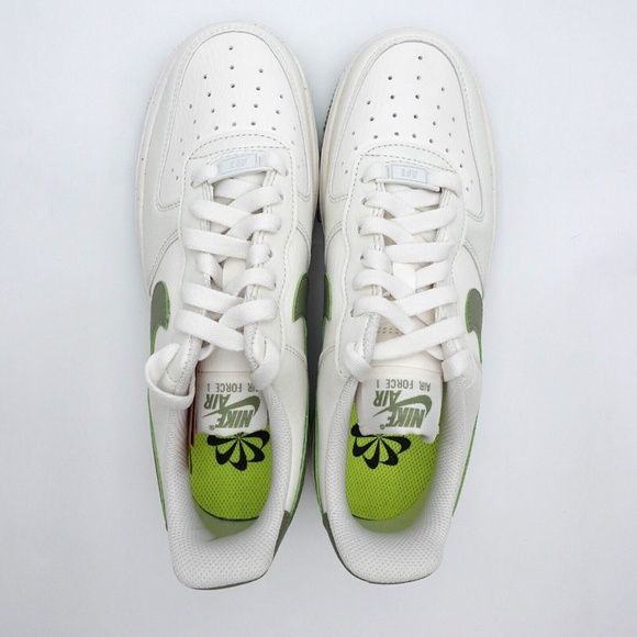 NEW Nike Air Force 1 '07 NN Sneakers DV3808-106 Sail/Oil Green/Sail - Picture 6 of 7